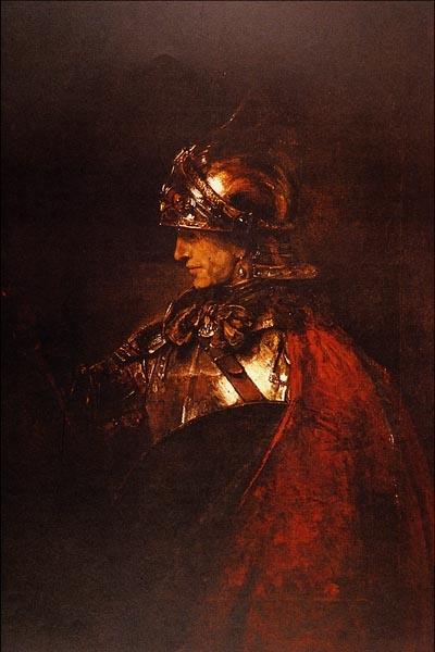 Rembrandt Peale A Man in Armor oil painting image